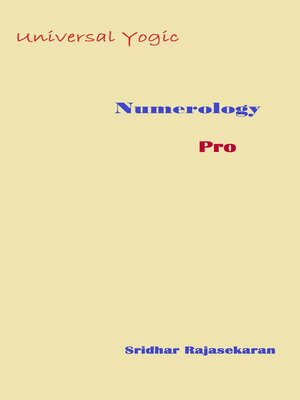 cover image of Universal Yogic Numerology